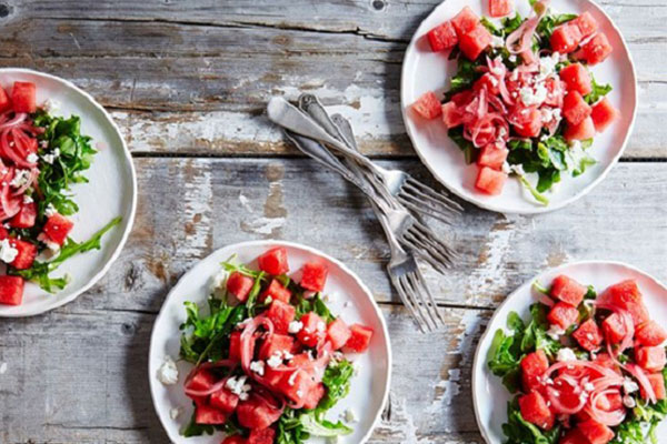 recipe watermelon arugula salad