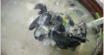 cháo gà ác hạt sen cho bé